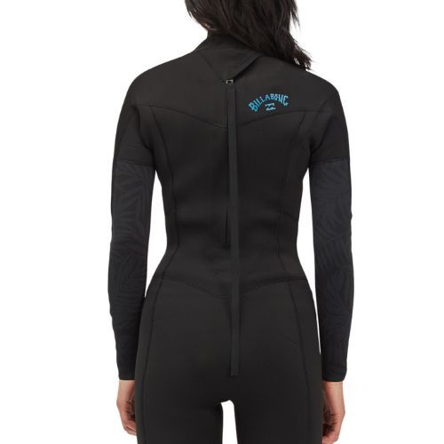 Pianka do pływania damska Billabong 5/4 mm Synergy Back Zip black palms