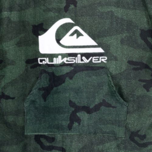 Ponczo dziecięce Quiksilver Hoody camo