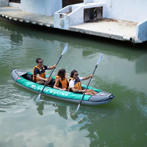 Kajak pompowany 3-osobowy Aqua Marina Laxo Recreational Kayak 12'6"