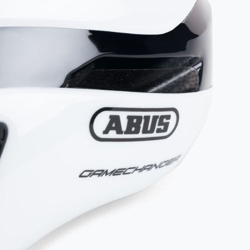 Kask rowerowy ABUS GameChanger polar white