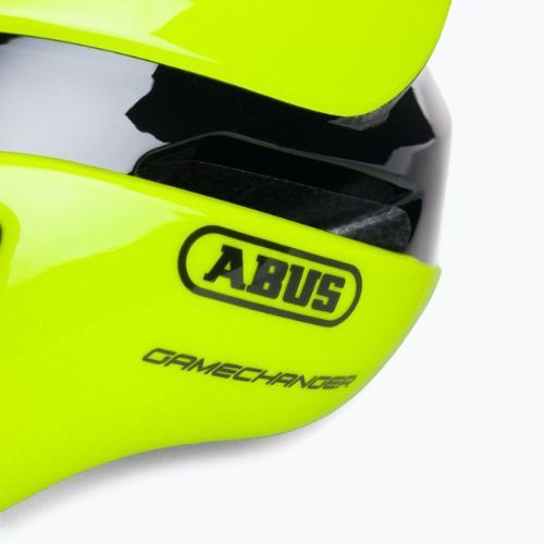Kask rowerowy ABUS GameChanger neon yellow