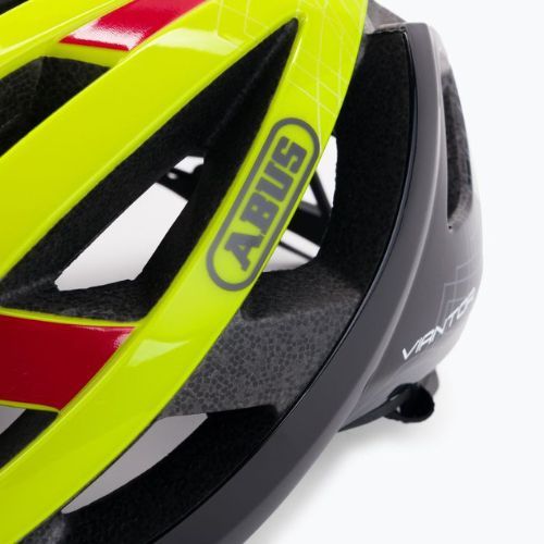 Kask rowerowy ABUS Viantor neon yellow