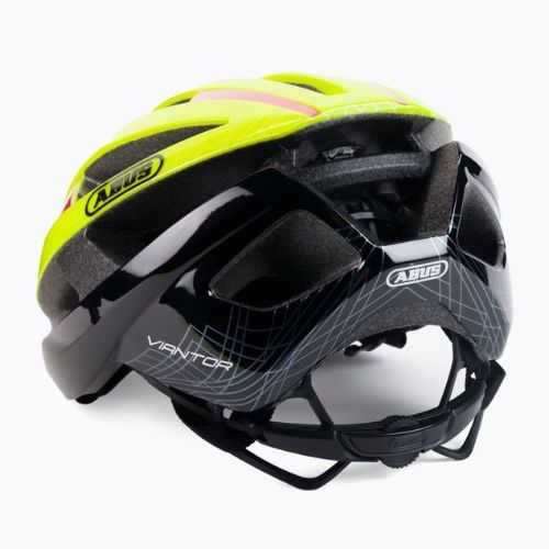 Kask rowerowy ABUS Viantor neon yellow