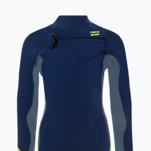 Pianka do pływania dziecięca Billabong 5/4 mm Absolute Chest Zip navy