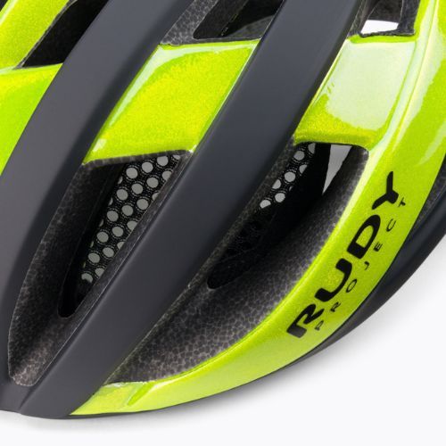 Kask rowerowy Rudy Project Venger Reflective Road yellow matte shiny