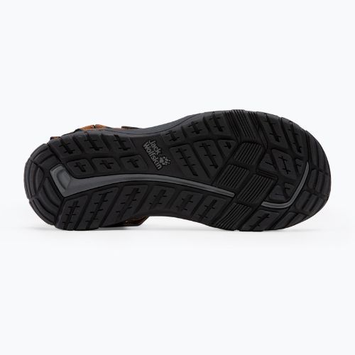 Sandały męskie Jack Wolfskin Lakewood Ride brown/black