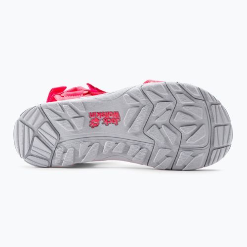 Sandały dziecięce Jack Wolfskin Seven Seas 3 coral pink