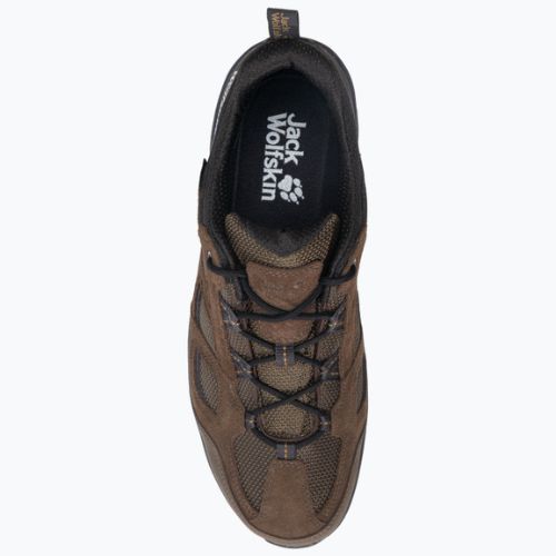 Buty trekkingowe męskie Jack Wolfskin Vojo 3 Texapore Low brown/phantom