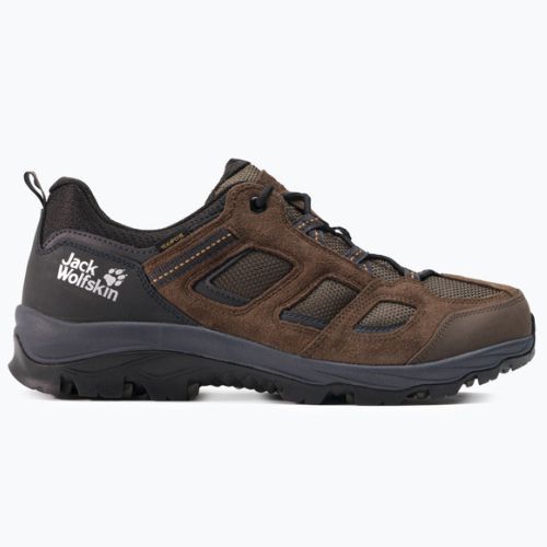 Buty trekkingowe męskie Jack Wolfskin Vojo 3 Texapore Low brown/phantom