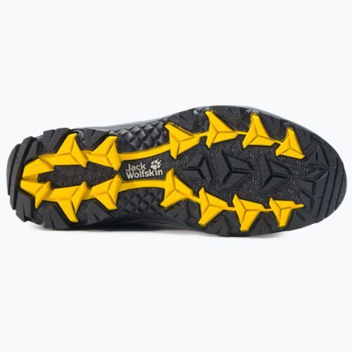 Buty trekkingowe męskie Jack Wolfskin Vojo 3 Texapore Low black/burly yellow xt