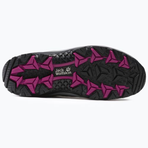 Buty trekkingowe damskie Jack Wolfskin Vojo 3 Texapore Low dark steel/purple