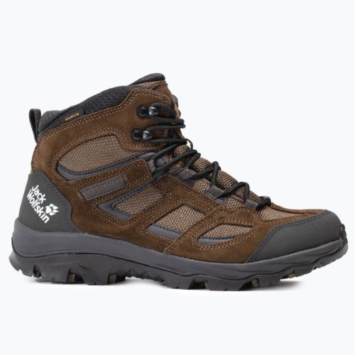 Buty trekkingowe męskie Jack Wolfskin Vojo 3 Texapore Mid brown/phantom