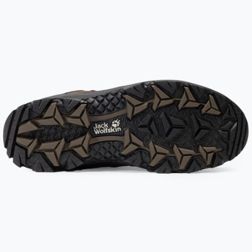 Buty trekkingowe męskie Jack Wolfskin Vojo 3 Texapore Mid brown/phantom