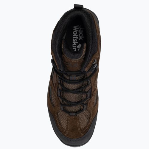 Buty trekkingowe męskie Jack Wolfskin Vojo 3 Texapore Mid brown/phantom