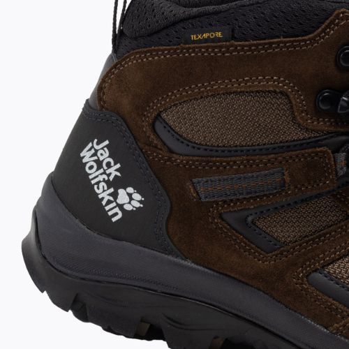 Buty trekkingowe męskie Jack Wolfskin Vojo 3 Texapore Mid brown/phantom