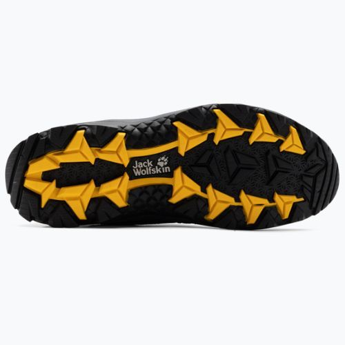 Buty trekkingowe męskie Jack Wolfskin Vojo 3 Texapore Mid black/burly yellow