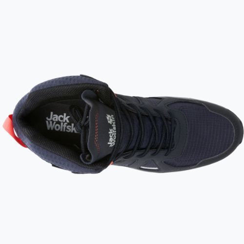 Buty trekkingowe damskie Jack Wolfskin Woodland 2 Texapore dark blue/pink