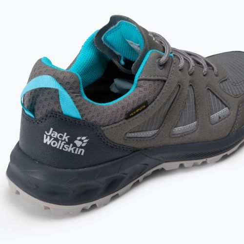 Buty trekkingowe damskie Jack Wolfskin Woodland 2 Texapore grey/light blue