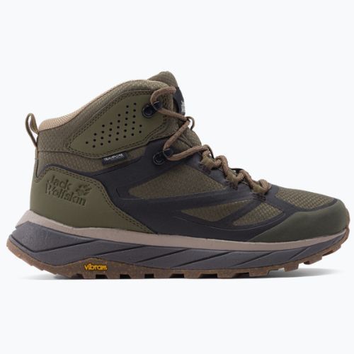 Buty trekkingowe męskie Jack Wolfskin Terraventure Texapore Mid brown/beige