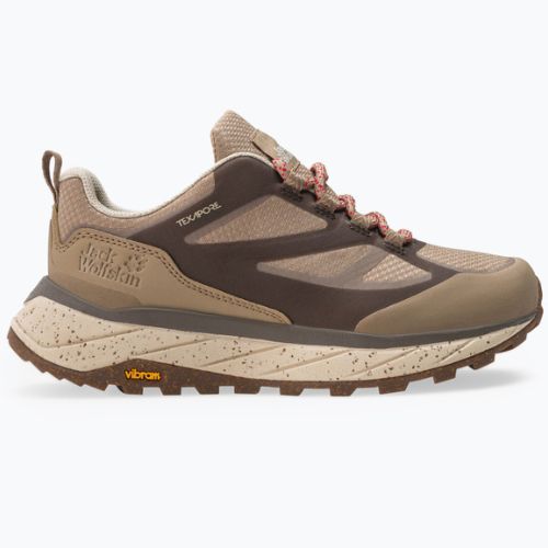 Buty trekkingowe damskie Jack Wolfskin Terraventure Texapore Low beige/light beige