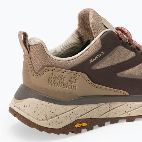 Buty trekkingowe damskie Jack Wolfskin Terraventure Texapore Low beige/light beige