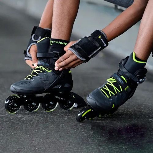 Rolki męskie Rollerblade Macroblade 80 black/lime