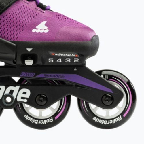 Rolki dziecięce Rollerblade Microblade Jr purple/black