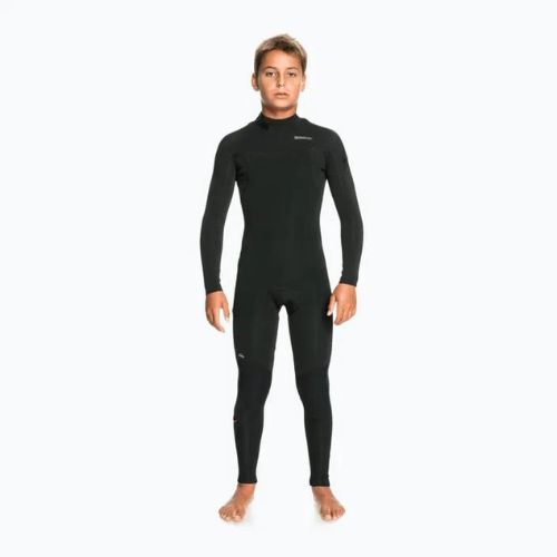 Pianka do pływania dziecięca Quiksilver 4/3 mm Everyday Session Back Zip black