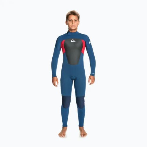 Pianka do pływania dziecięca Quiksilver 4/3 mm Prologue Back Zip insignia/high risk