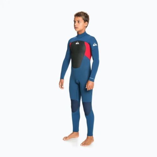 Pianka do pływania dziecięca Quiksilver 4/3 mm Prologue Back Zip insignia/high risk