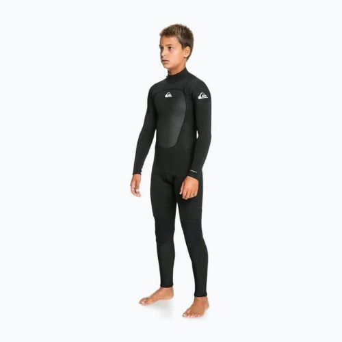 Pianka do pływania dziecięca Quiksilver 3/2 mm Prologue Back Zip 2022 black
