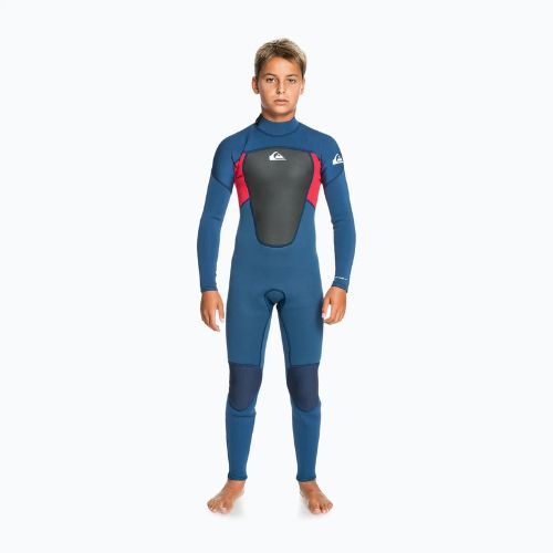 Pianka do pływania dziecięca Quiksilver 3/2 mm Prologue Back Zip insignia/high risk