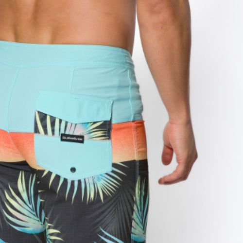 Szorty kąpielowe męskie Quiksilver Surfsilk Panel 18" 2022 tarmac