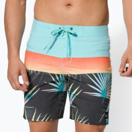 Szorty kąpielowe męskie Quiksilver Surfsilk Panel 18" 2022 tarmac