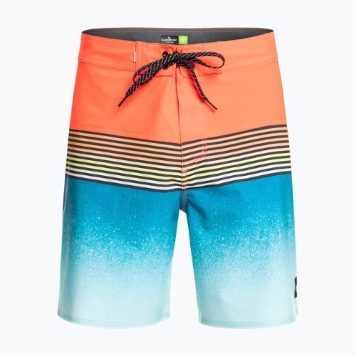 Szorty kąpielowe męskie Quiksilver Surfsilk Panel 18" fiery coral