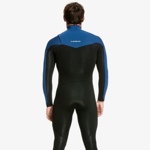 Pianka do pływania męska Quiksilver 3/2 mm Everyday Sessions Chest Zip black/insignia