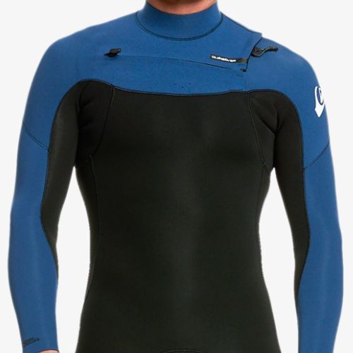 Pianka do pływania męska Quiksilver 3/2 mm Everyday Sessions Chest Zip black/insignia