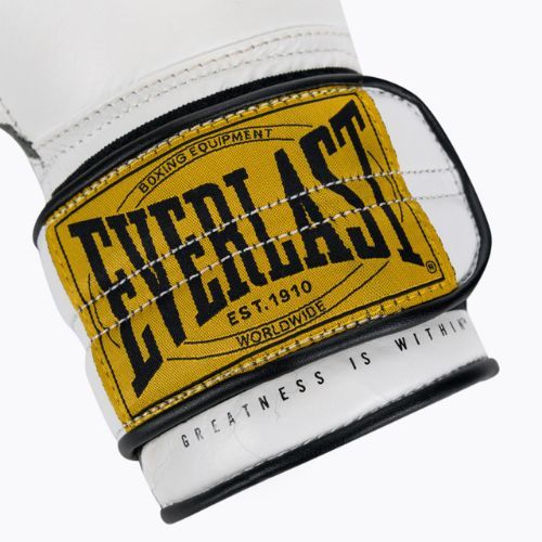 Rękawice bokserskie Everlast Bokserskie 1910 Classic Pro białe EV1910