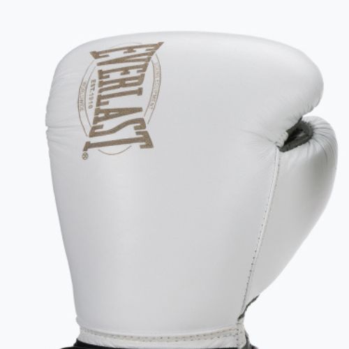 Rękawice bokserskie Everlast Bokserskie 1910 Classic Pro białe EV1910