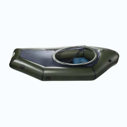 Ponton z pokładem Pinpack Packraft Amundsen II ciemnozielony