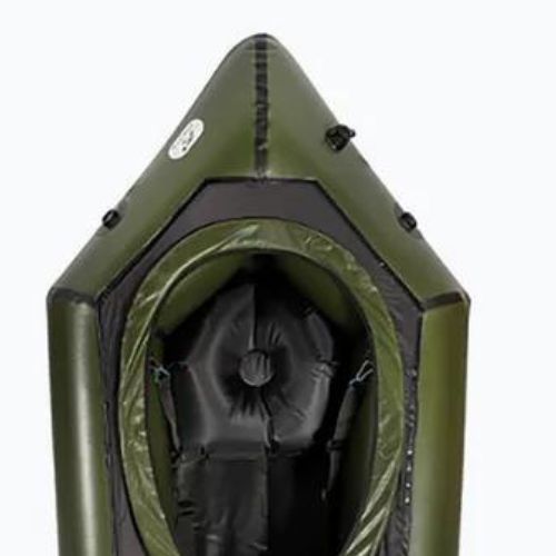 Ponton z pokładem Pinpack Packraft Compact ciemnozielony