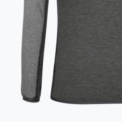 Bluza trekkingowa męska Salewa Puez Melange PL FZ Hoody black out melange