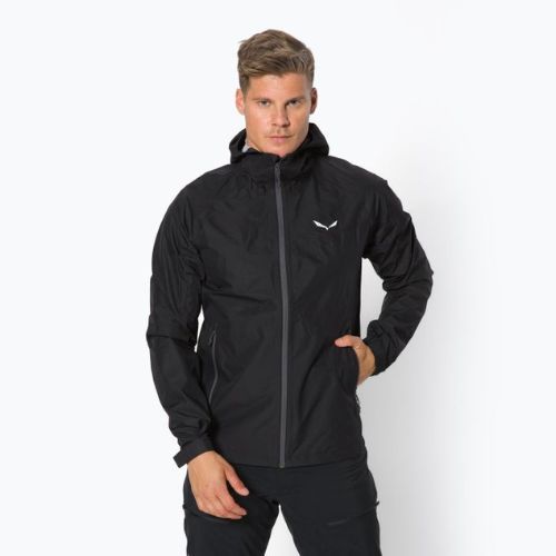 Kurtka przeciwdeszczowa męska Salewa Puez Aqua 3 PTX black out
