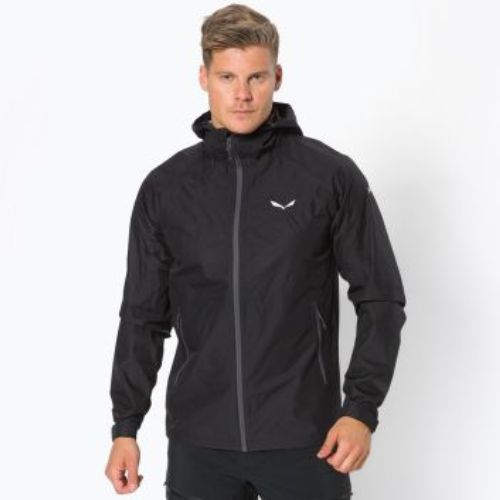 Kurtka przeciwdeszczowa męska Salewa Puez Aqua 3 PTX black out