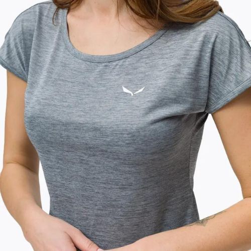 Koszulka damska Salewa Puez Melange Dry quiet shade melange