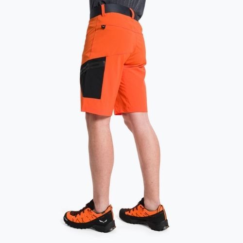 Spodenki trekkingowe męskie Salewa Pedroc Cargo 2 red/orange