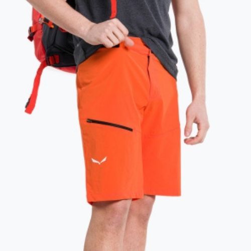Spodenki trekkingowe męskie Salewa Pedroc Cargo 2 red/orange
