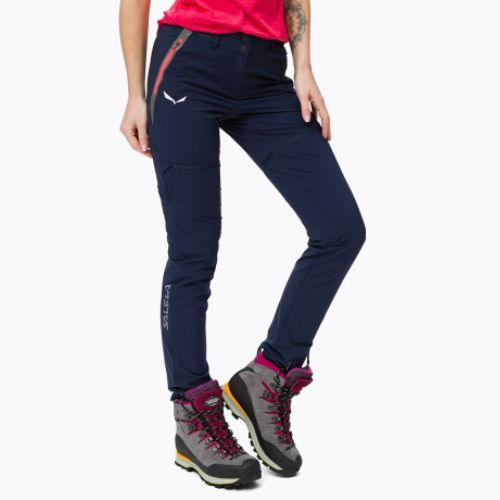 Spodnie softshell damskie Salewa Pedroc 3 DST navy blazer