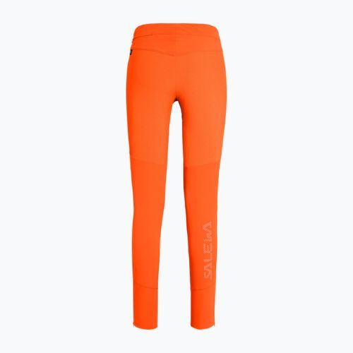 Legginsy damskie Salewa Agner DST red orange