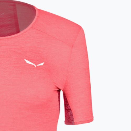 Koszulka trekkingowa damska Salewa Puez Graphic 2 Dry calypso coral melange